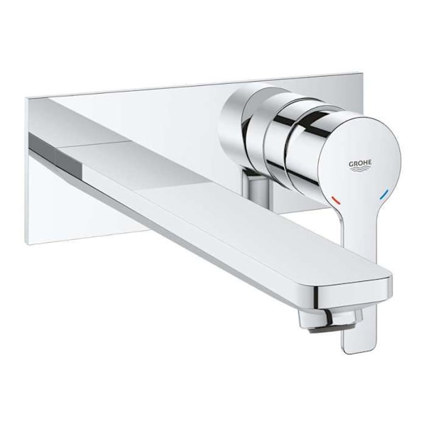 Monomando Handfat Väggmonterad - Grohe - Lineare - Rör 210Mm - Messing - Fast - Grå