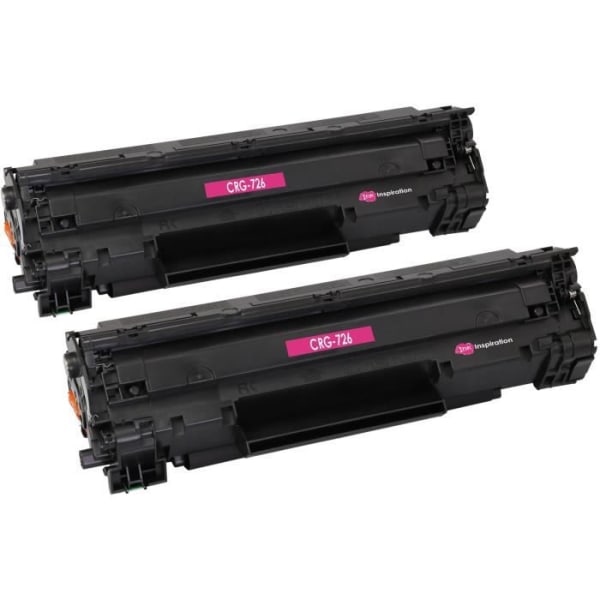 2 Kompatibel CRG 726 Laser Toner för Canon LBP-6200D, LBP-6200DW, LBP-6230D, LBP-6230DW | 2100 sidor