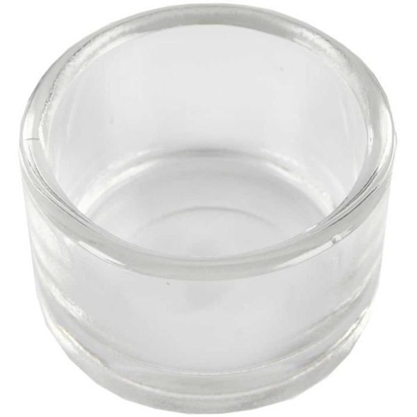 Små värmeljushållare i glas. ref 55831