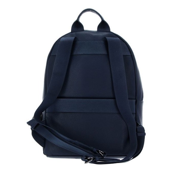Ryggsäck - MANDARINA DUCK - Mellow Läder - 100% Läder - Blå - 31x23x12 cm blå
