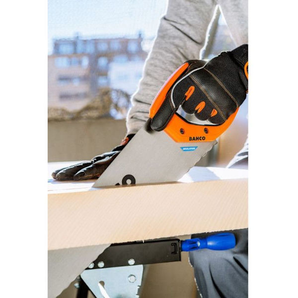 Handsåg - BAHCO - PC-22IN - 600 mm - Speciellt designad för isoleringsmaterial - Vågiga tänder