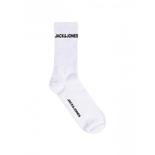 5-pack barnstrumpor Jack & Jones Basic Logo - vit Vit 38