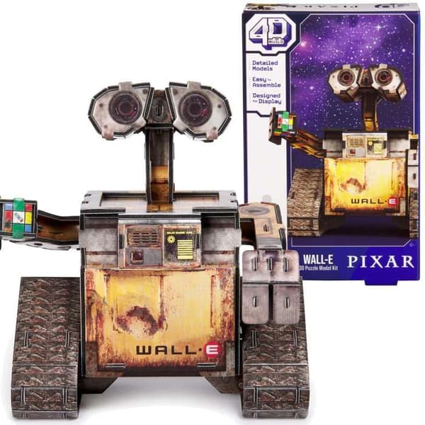 Pussel 3D - SPIN MASTER - WALL-E - 60 delar - Detaljerad modell - För samlare