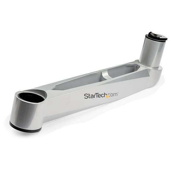 Quad Monitor Mount - STARTECH - QUAD MONITOR MOUNT - Skrivbord/Grommet Mount - Svart/Silver