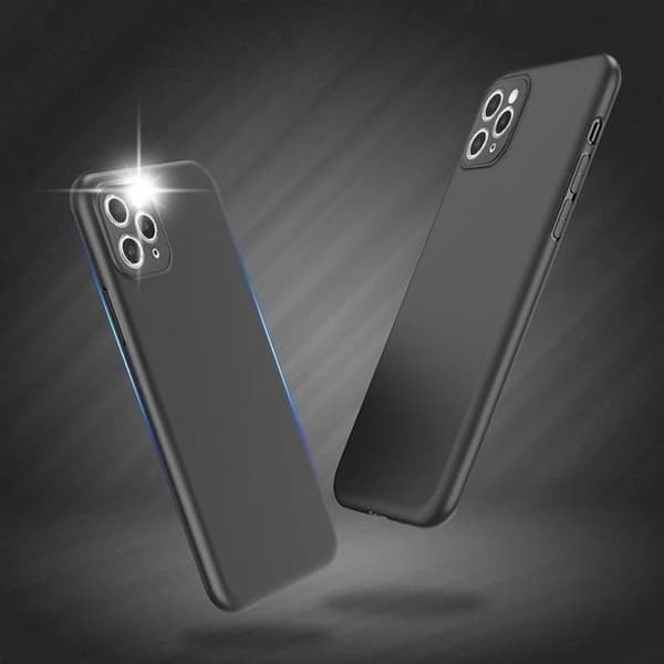 Silikonskal för iPhone 17 - Svart Svart