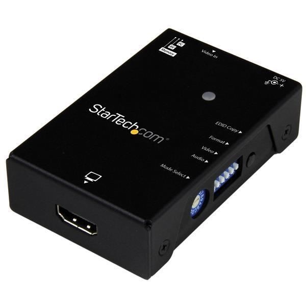 StarTech.com EDID-emulator för HDMI-skärm - 1080p. Videolägen som stöds: 720p, 1080p.