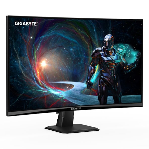 Kurvad Gaming Monitor - GIGABYTE - GS27QCA - 27 tum - QHD 2560x1440 - 180Hz
