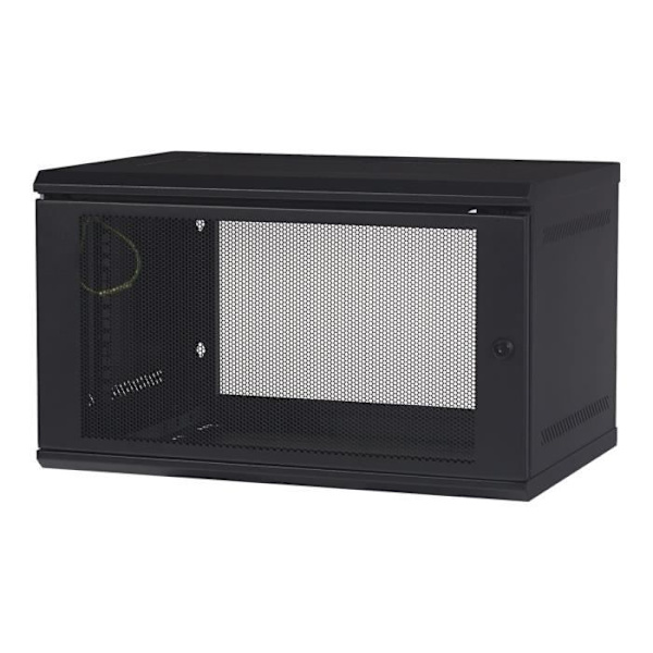 Väggmonterad skåp - APC - NetShelter WX AR106 - 6U - 19 tum - Svart