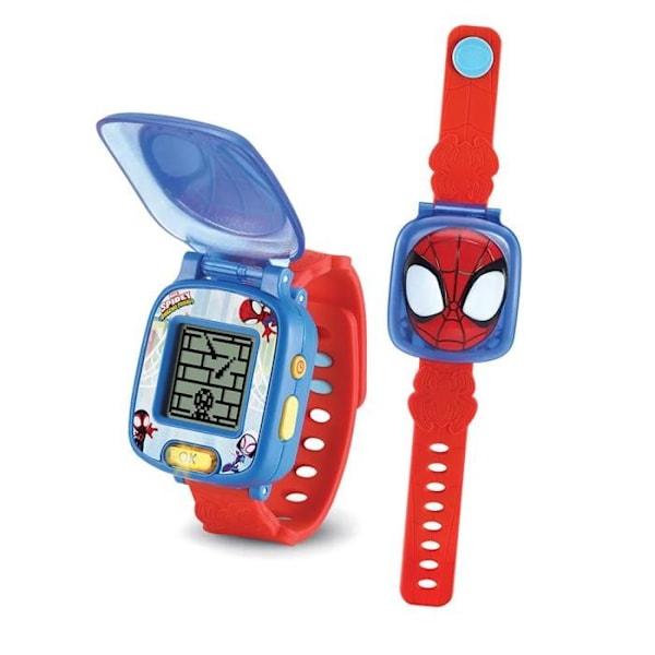 Utbildningsklocka - VTech - Spidey och hans superteam - Modell 80-554322 - Blå - Barn 3+