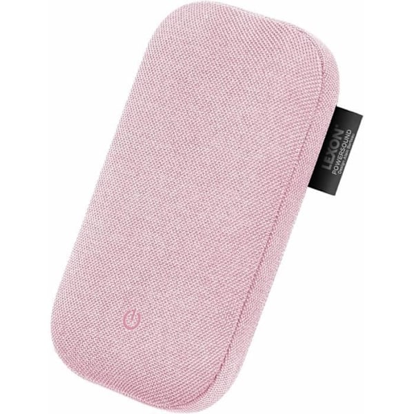 Induktiv extern batteri - LEXON - POWERSOUND - 5000 mAh - Bluetooth högtalare 360 - Rosa Rosa