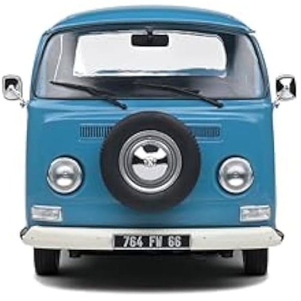 Minibil - SOLIDO - Volkswagen T2 Pick UP - Blå - Metall - 1:18 Blå