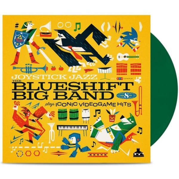 Vinyl Joystick Jazz The Blueshift Bigband spelar ikoniska videospelshits-Game-DIVERS
