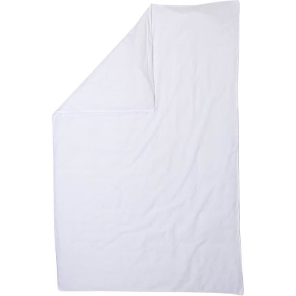 Överdrag - Kristel - Gul - 100% Bomull - 155 x 220 cm - 1 styck Vit