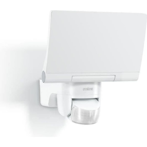 STEINEL - Utomhusstrålkastare med sensor - XLED Home 2 S 13,7 W 3000K IP44 - Vit Vit