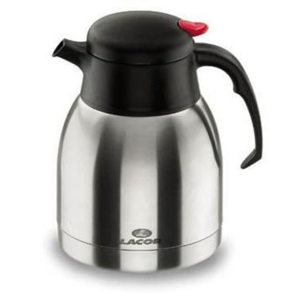 Isolerad Kanna - Inox - 1,5L - Lätt - Okrossbar - Håller varmt/kallt i 24 timmar