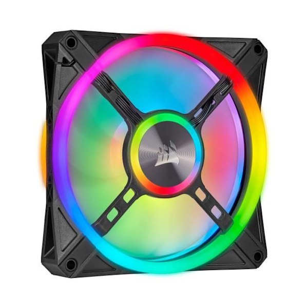 CORSAIR iCUE QL120 RGB-fläkt - Diameter 120 mm (CO-9050097-WW)