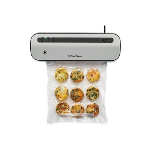 Maskin sous vide - FOODSAVER - VS1290X - Kompakt design - 120 W - Optimal bevarande Grå