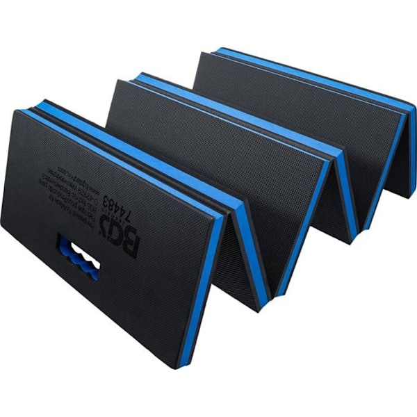 Golvmatta - gymmatta - yogamatta Bgs - 74483 - Arbets- och knäbänk i mjukt skum - hopfällbar - 3-i-1