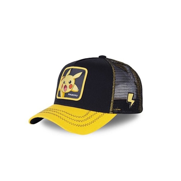 Capslab Keps för Man & Kvinna POKEMON, justerbar Truckerkeps POKEMON, - Svart (huvudomkrets 55,5 till 60 cm) Svart