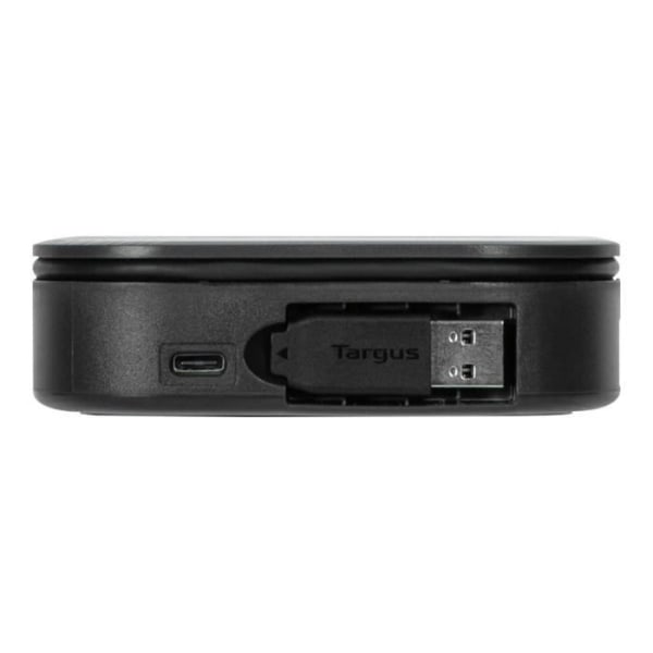 Targus FHD HDMI DisplayLink Dual Travel Dock - Svart - TU