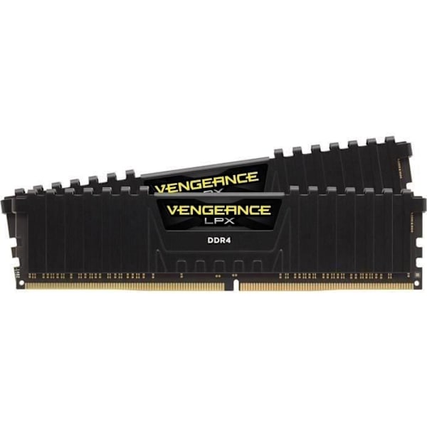 CORSAIR PC-minne DDR4 64GB (2*32) lågprofil (CMK64GX4M2E3200C16)