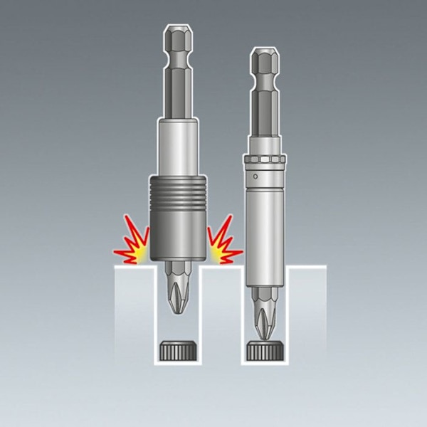 KS Tools 7-delad adaptersats för hylsor och bits 917.0707