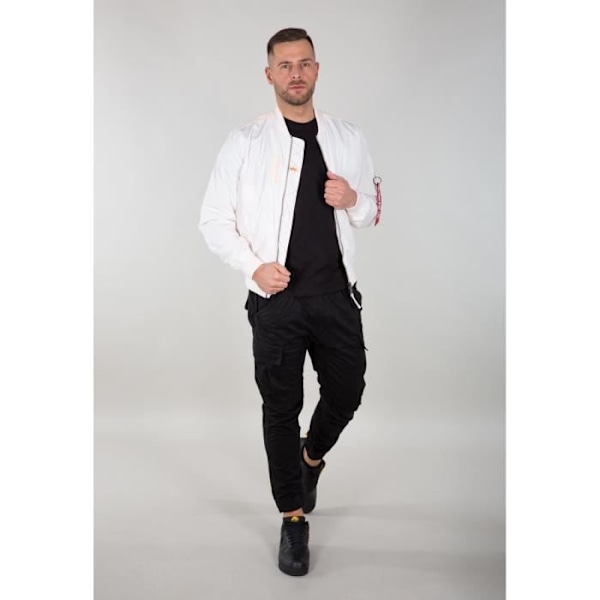 Jacka - Alpha Industries - MA-1 Parachute - Vit - Man - Vuxen Vit M