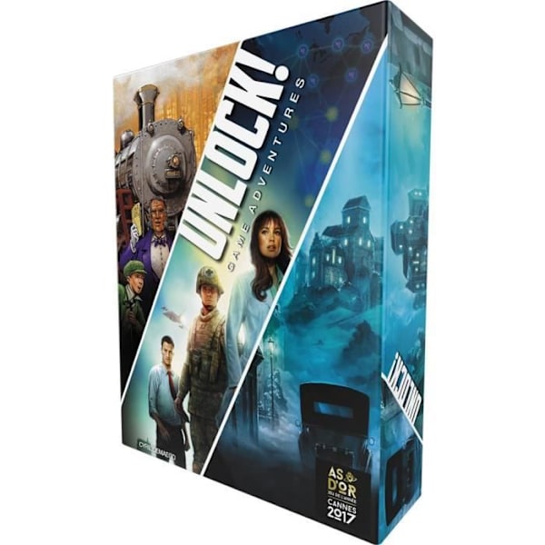 Asmodeus - Space Cowboys - Lås upp! : Game Adventures - Unbox Now - Brädspel - Från 10 år - 1 till 6 spelare - 60 min Flerfärgad