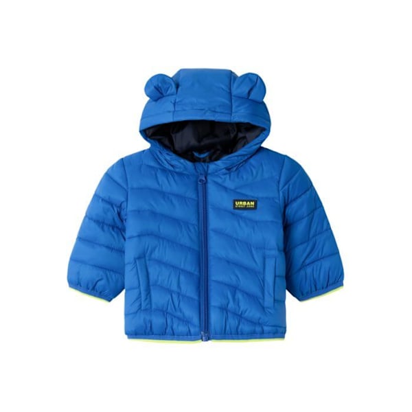Porte-manteau bebis - patere bebis Name it - 13227816 - Nbmmoney PB Vadderad jacka, Blå, 6 Månader Bebis pojke