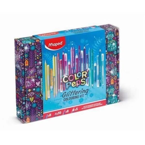 Maped - Glitter Coloring Kit Beige