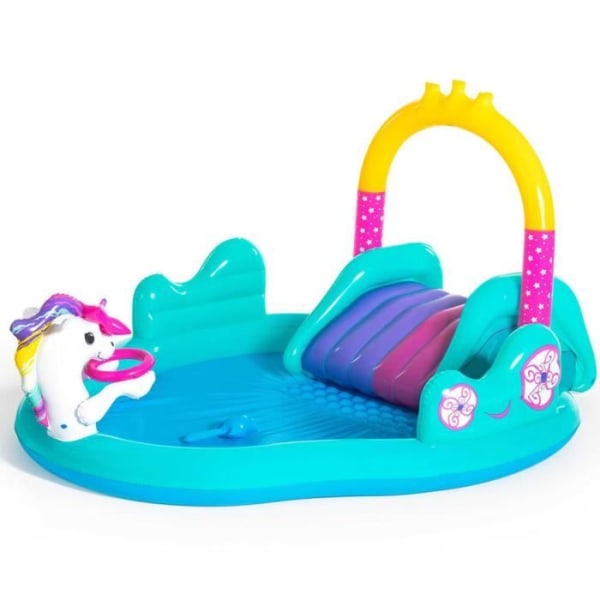 Bestway Magical Unicorn Inflatable Play Center, Multicolor