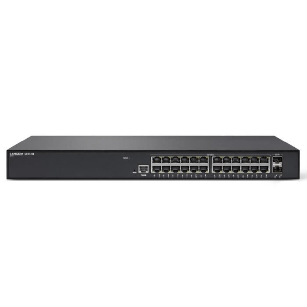 LANCOM GS-3126X Managed L3 Gigabit Ethernet Switch (10-100-1000) Svart 1U