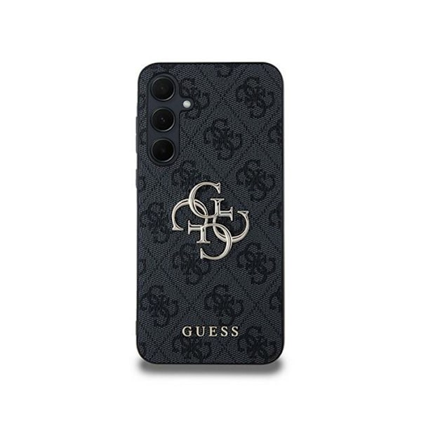 Guess 4G Big Metal Logo - Samsung Galaxy A35 5G Fodral (svart)