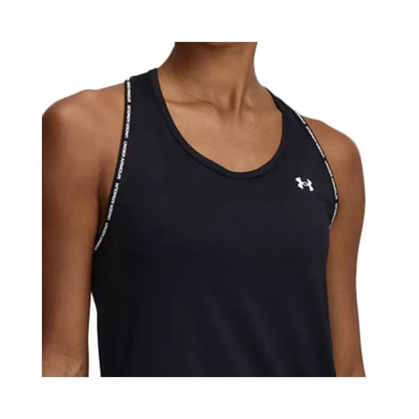 Under Armour Tech Knockout-topp SVART VIT M