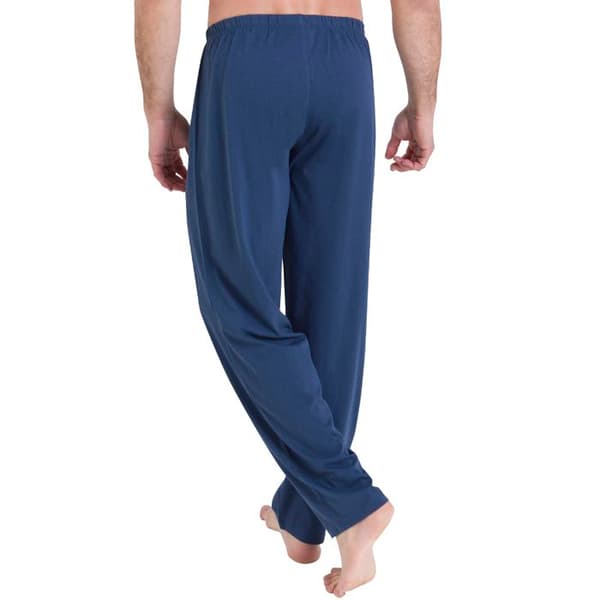 Pyjamas lång V-hals man Ecopack Serigrafi Athena Grå-Marin M