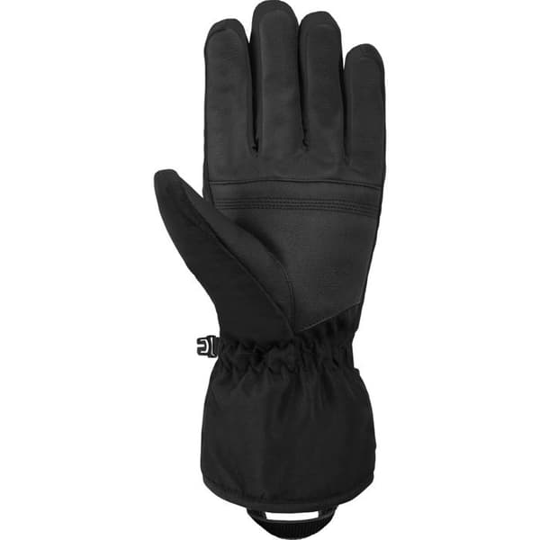 Skidhandskar - REUSCH - Snow King - Termisk isolering - Fleecefoder - Ergonomiska svart vit M