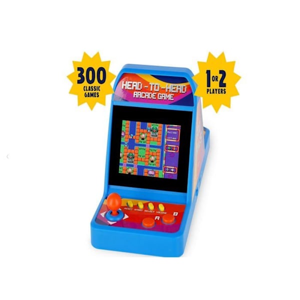 Borne arcade Legami - HTH0001 - Mini Videospel, , Blå