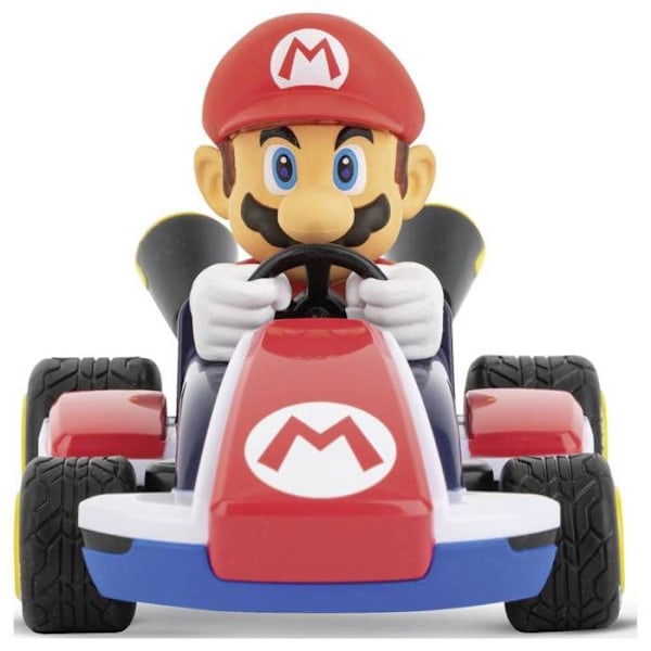 Carrera RC 370320001 Race Kart Mario 1:32 Elektrisk RC-racerbil för nybörjare