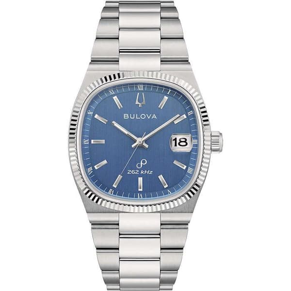 Klocka - Silverfärgad Stål - Bulova - 96B440 Silver Stål