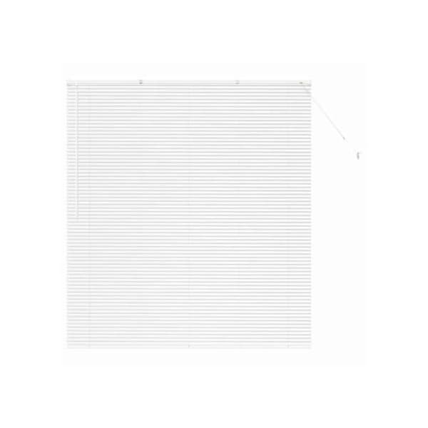 Vita aluminiumskydd - vidaXL - Vit - 155x175 cm - Matt finish - Manuell drift - Utomhusmontering Vit