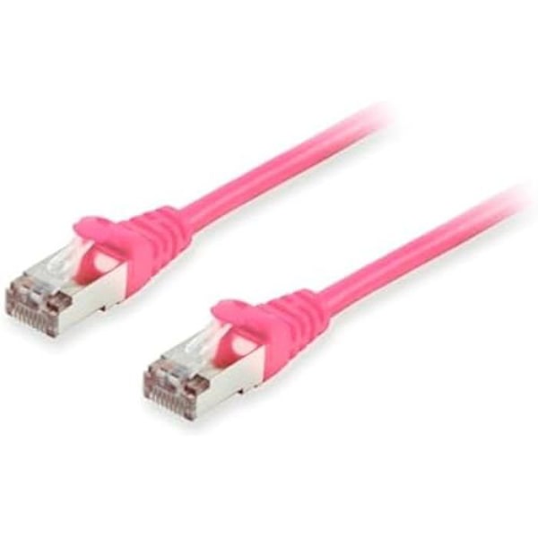 Cabel patch Cat6A S/FTP - EQUIP - 20 m - RJ45 - Rosa - 10 Gbps