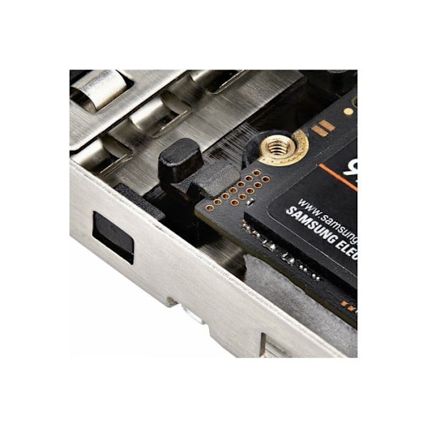 SSD M.2 NVMe-adapter - StarTech.com - PCIe x4 - Svart - Avtagbar platå - PCIe 4.0 Svart, Silver