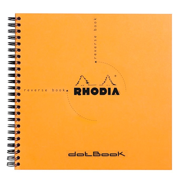 Rhodia anteckningsbok - 193638C orange