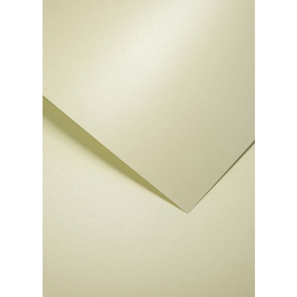 Dekorativt papper Millenium (20 bitar) Galeria Papieru 220 g Crème