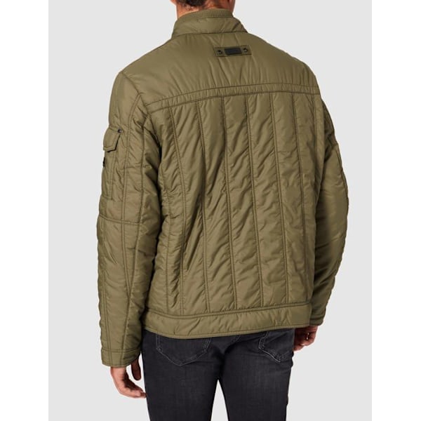 Jacka - perfecto - bomber Camel active - 4302106U99 - Herrjacka Olivgrön jag