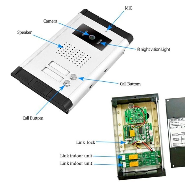 Intercom - videotelefon Hfeng