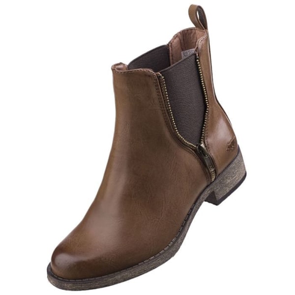 Bottiner - Rocket Dog - Camilla Bromley - Brun - Kvinna - Elastisk dragkedja kastanj 38