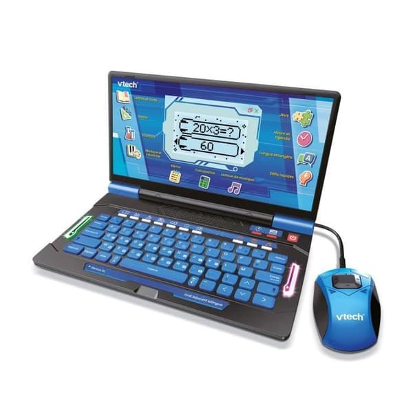 VTECH - GENIUS XL BILINGUAL LÄRANDE DATOR - Blå Blå