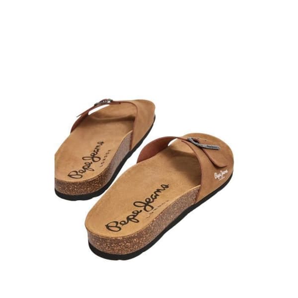 Sandaler - PEPE JEANS - Ref 62821 879 - Brun - Anatomiska - Halkfria brun 40