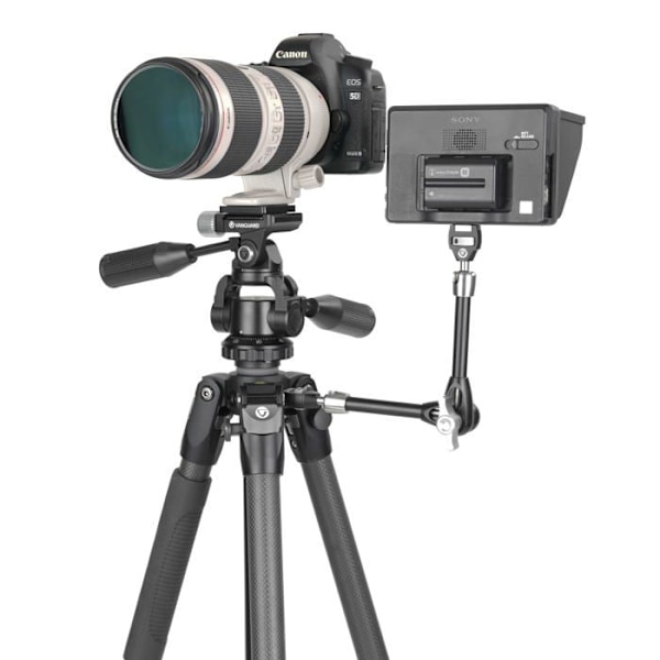 Vangard Tripod - Veo 3 264CPS - Vanguard - Carbon Camera Tripod, 3-Way Ball Head